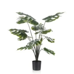 Emerald Plante Artificielle Monstera 98 Cm En Pot