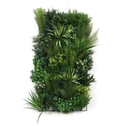 Mur Végétal Artificiel Premium City 1 - 10 Plantes - 1m X 1m