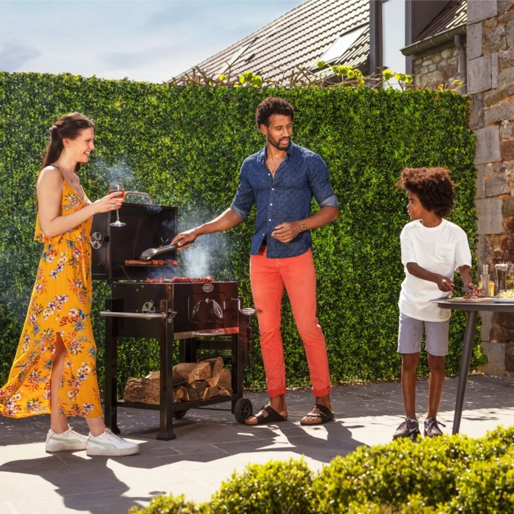 Mur Végétal Artificiel Extérieur Et Intérieur Prêt à Poser 1m X 1m Lierre – Image 3