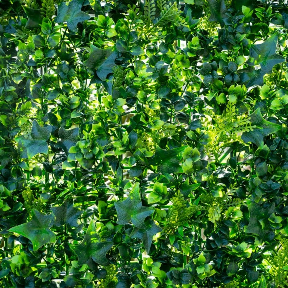 Mur Végétal Artificiel Extérieur Et Intérieur Prêt à Poser 1m X 1m Lierre – Image 4