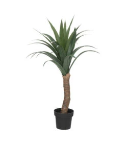 ATMOSPHERA Plante Artificielle Yucca Palmier En Pot H 110 Cm
