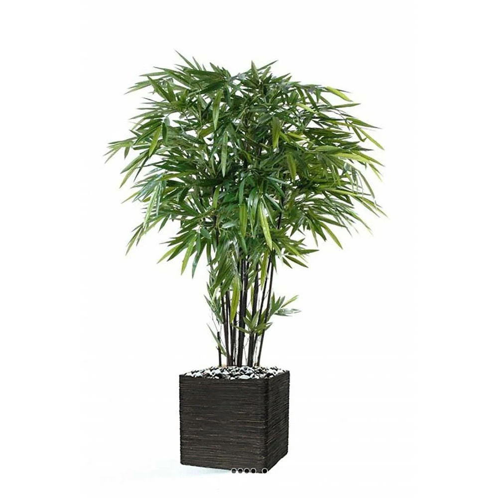 Bambou Artificiel à Cannes Noires Effet Zen H 270 Cm - Choisissez Votre Hauteur: – Image 2