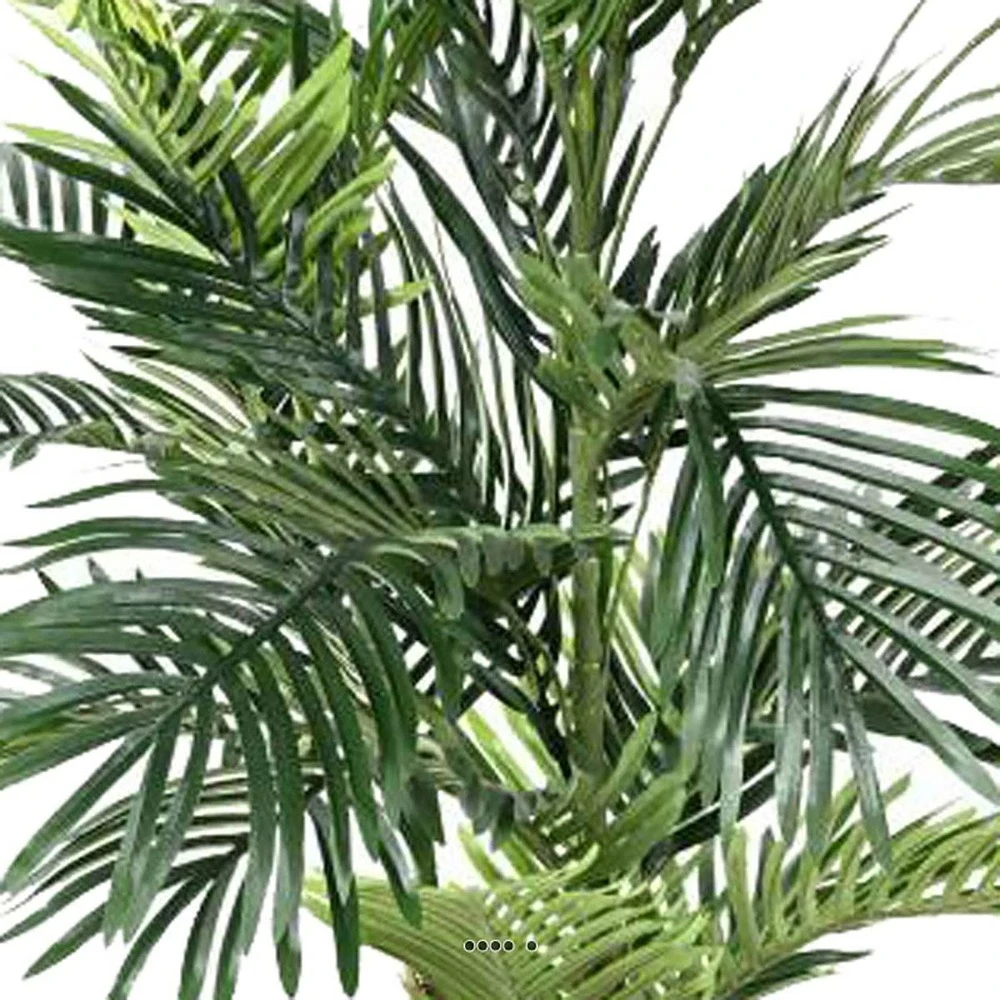 Joli Palmier Areca Artificiel En Pot Multitroncs H 85 Cm Vert - Choisissez Votre – Image 3