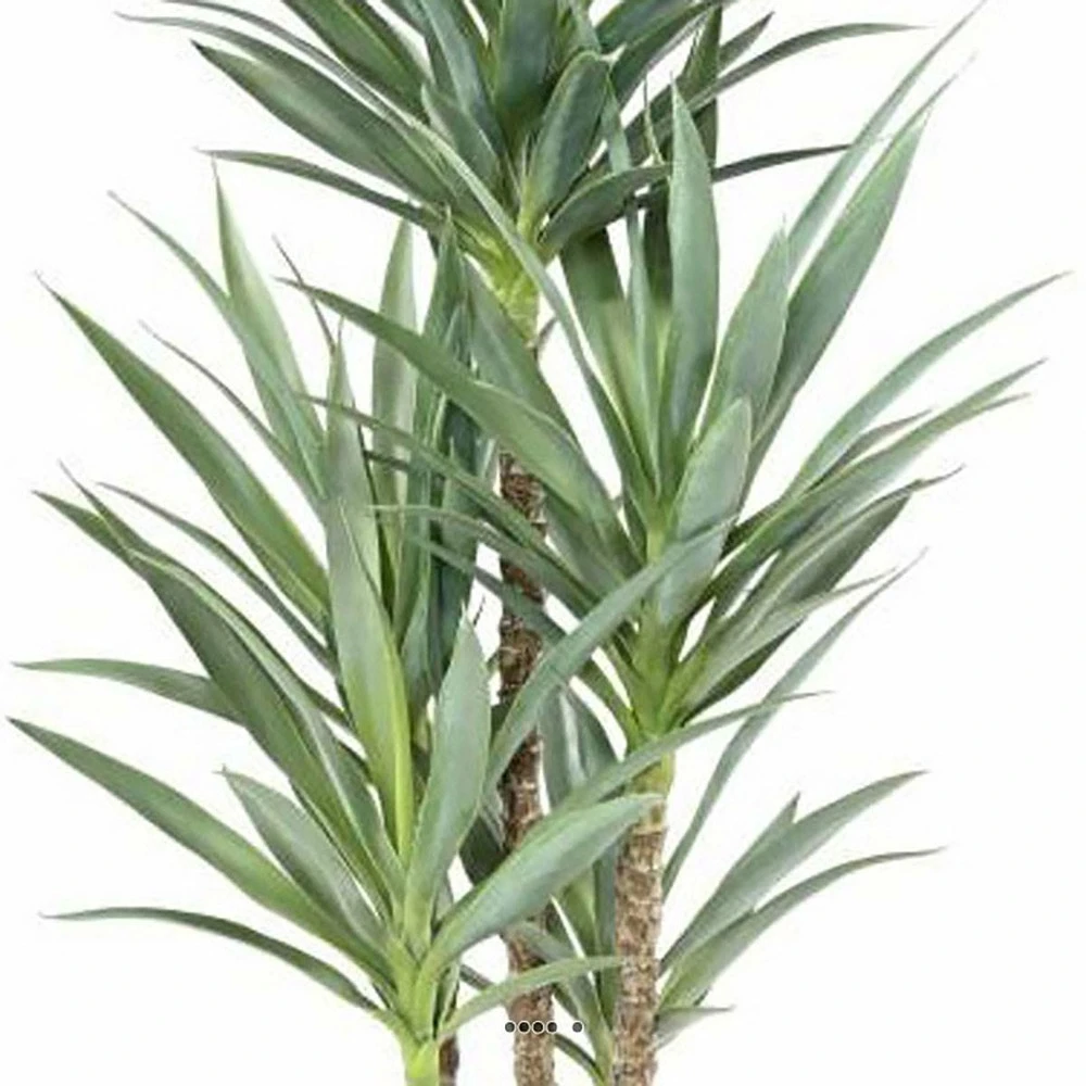 Yucca Artificiel Multitroncs En Pot H 150 Cm Feuillage Plastique – Image 3