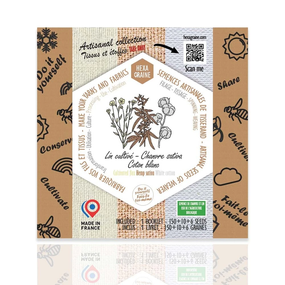 Coffret De Semences Textile Tissus Etoffe Et Fil – Image 2