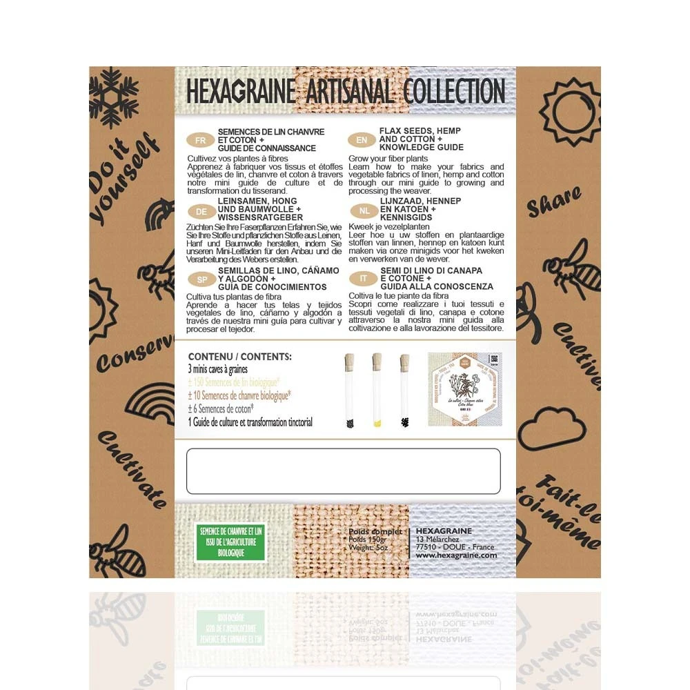 Coffret De Semences Textile Tissus Etoffe Et Fil – Image 5